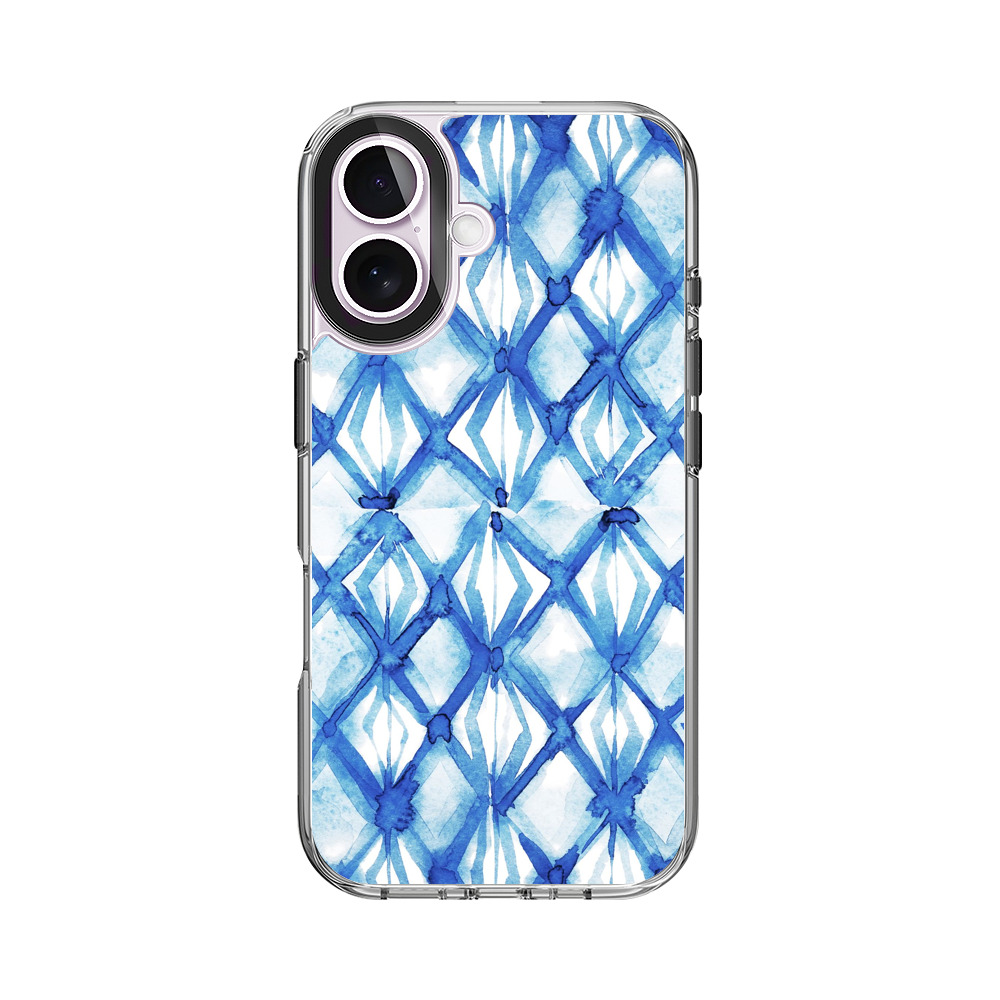 水彩の幾何学模様 iPhone 17オリジナルケース