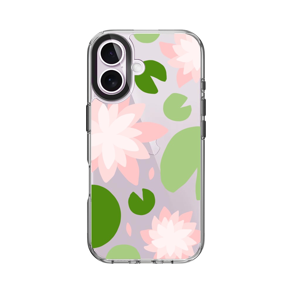 睡蓮の花と葉 iPhone 17オリジナルケース