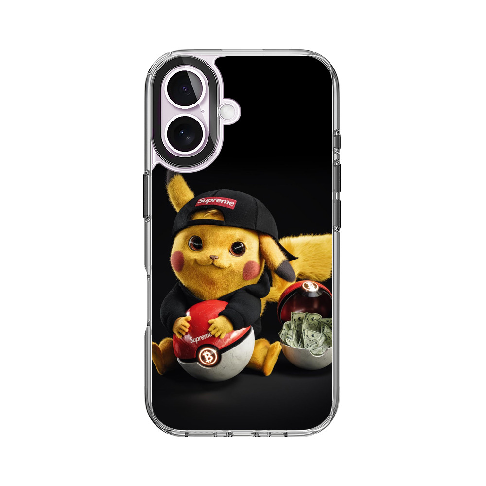 Supremeキャップピカチュウ iPhone 17オリジナルケース