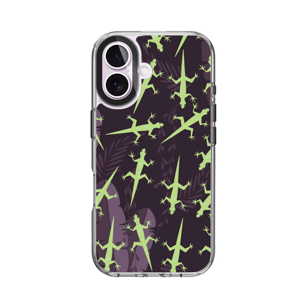 トカゲのパターン iPhone 17オリジナルケース