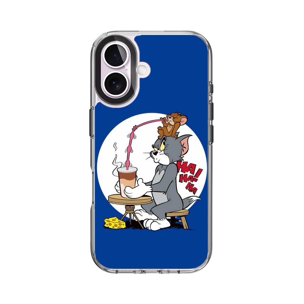 トムとジェリー飲み物 iPhone 17オリジナルケース