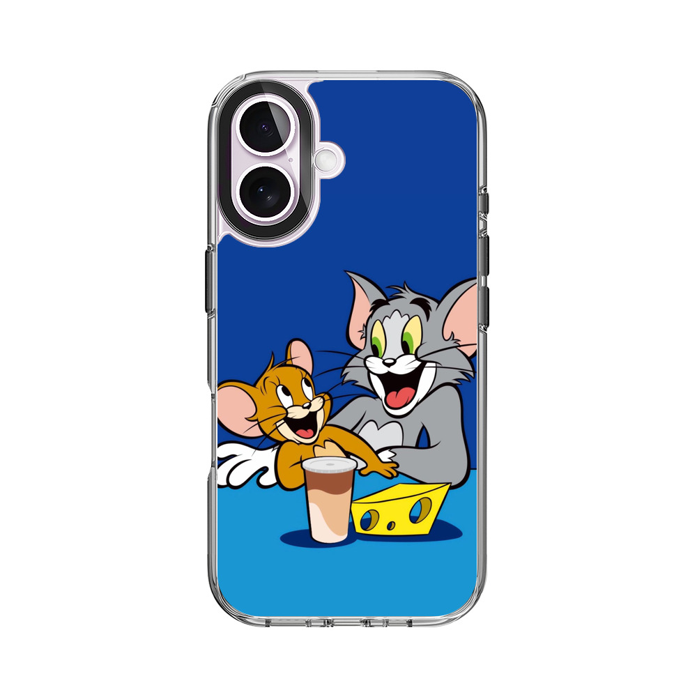 トムとジェリーの笑顔 iPhone 17オリジナルケース