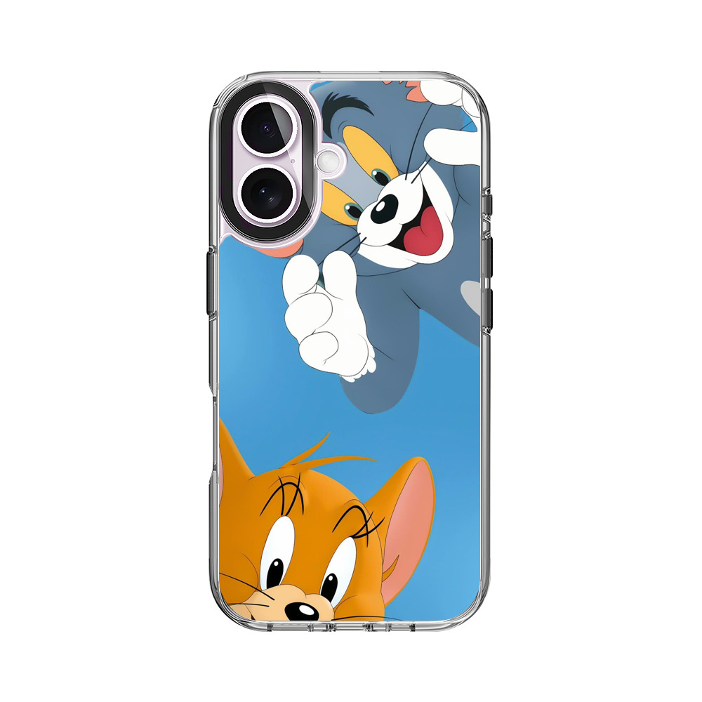 トムとジェリーキャラクター iPhone 17オリジナルケース