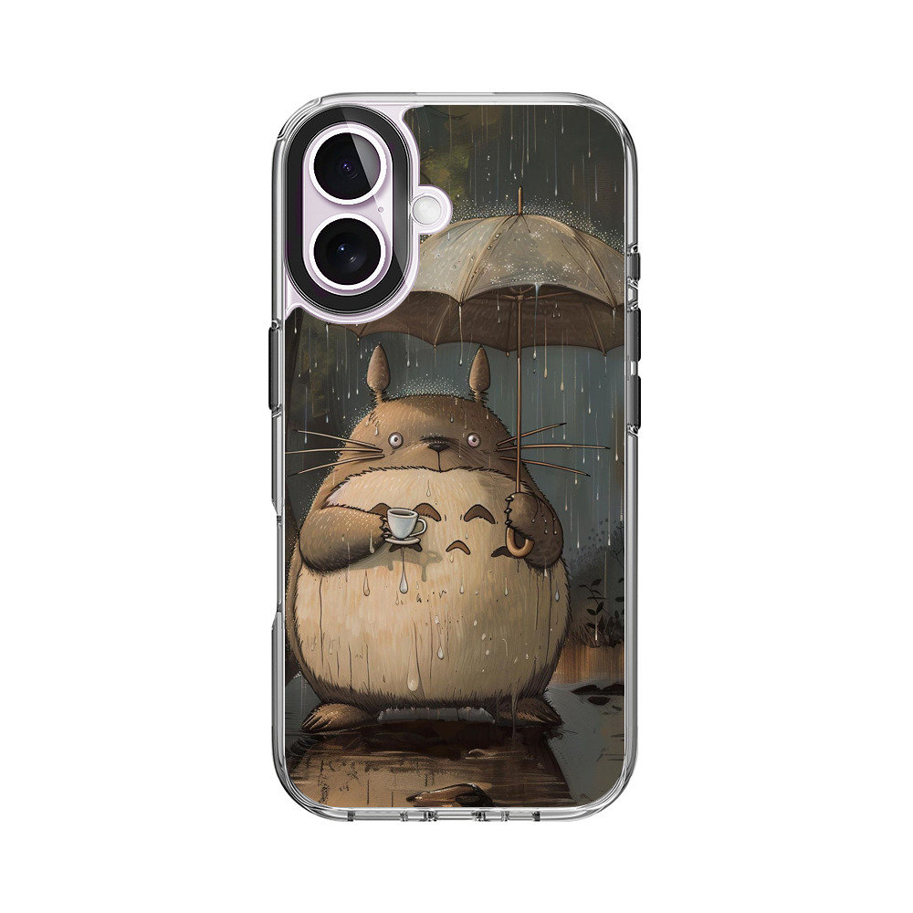 雨の中のトトロ iPhone 17オリジナルケース