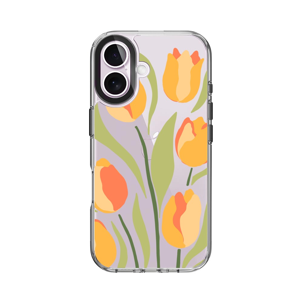 チューリップの花束 iPhone 17オリジナルケース