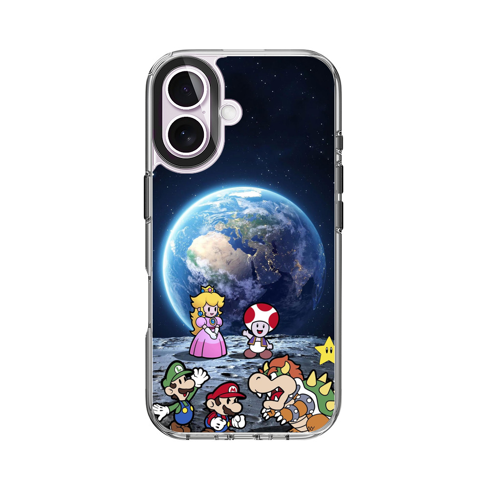 宇宙とゲームキャラ iPhone 17オリジナルケース
