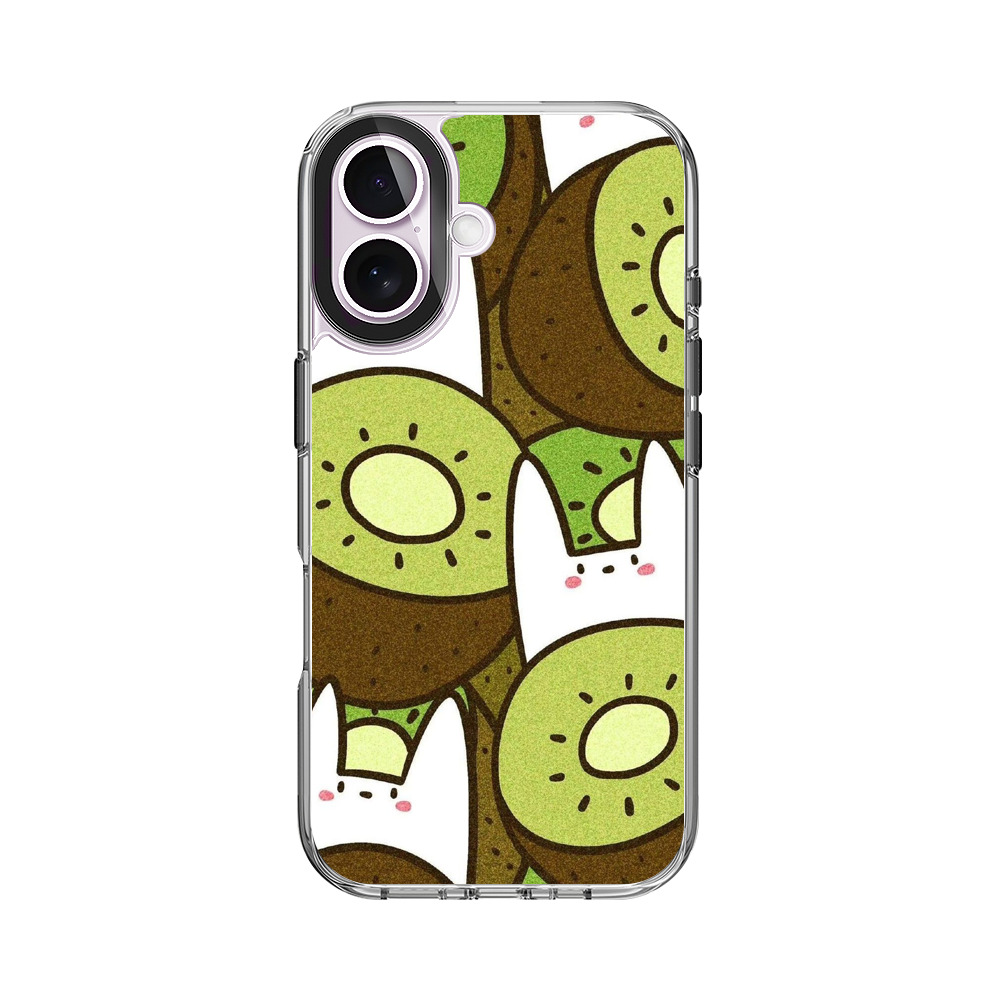 ウサギとキウイ iPhone 17オリジナルケース