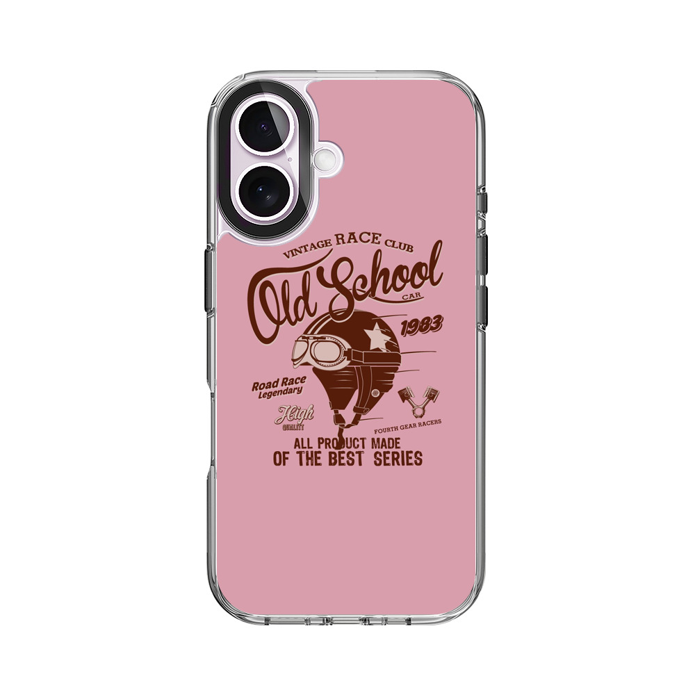 ヴィンテージレースヘルメット iPhone 17オリジナルケース