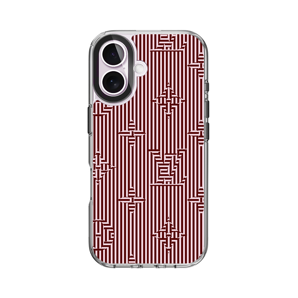 和風幾何学模様 iPhone 17オリジナルケース