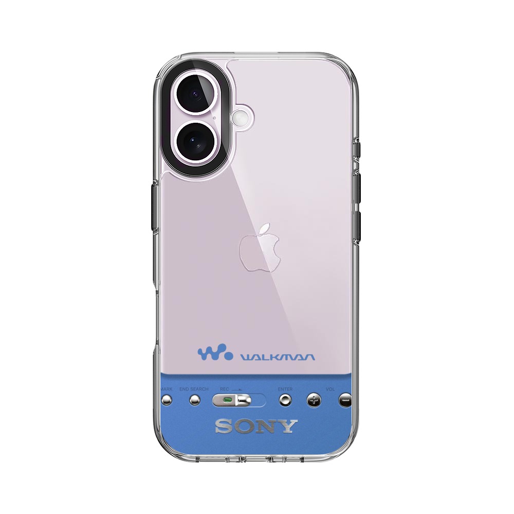 ウォークマンロゴ背景 iPhone 17オリジナルケース