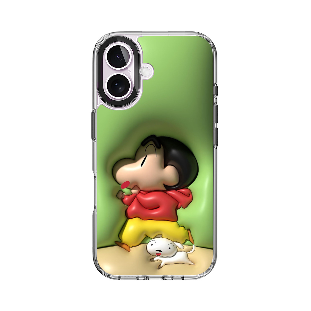 ユニークキャラクターシルエット iPhone 17オリジナルケース