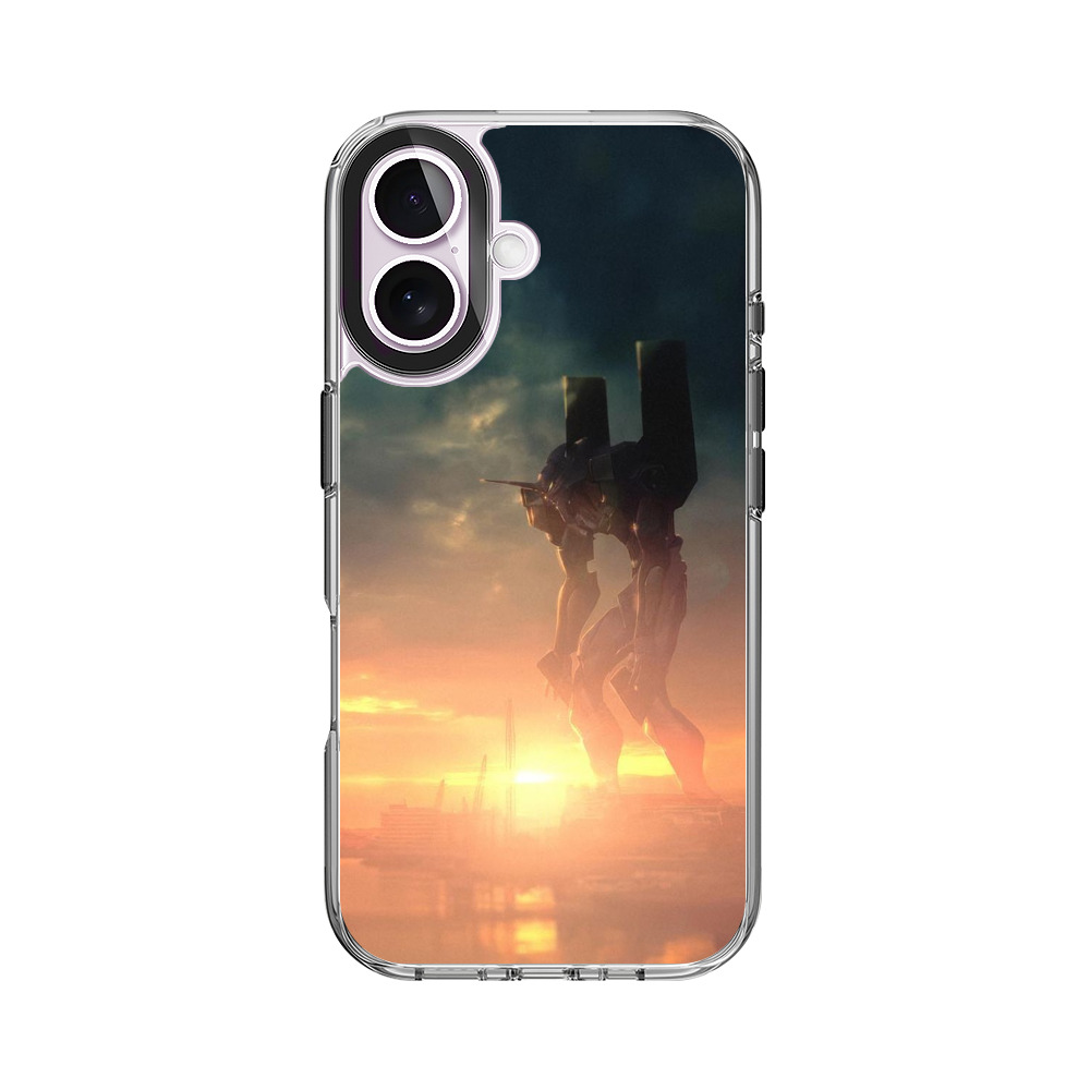 夕焼けのメカ iPhone 17オリジナルケース