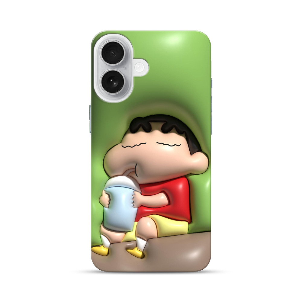 ミルクを飲む赤ちゃん iPhone 17オリジナルハードケース