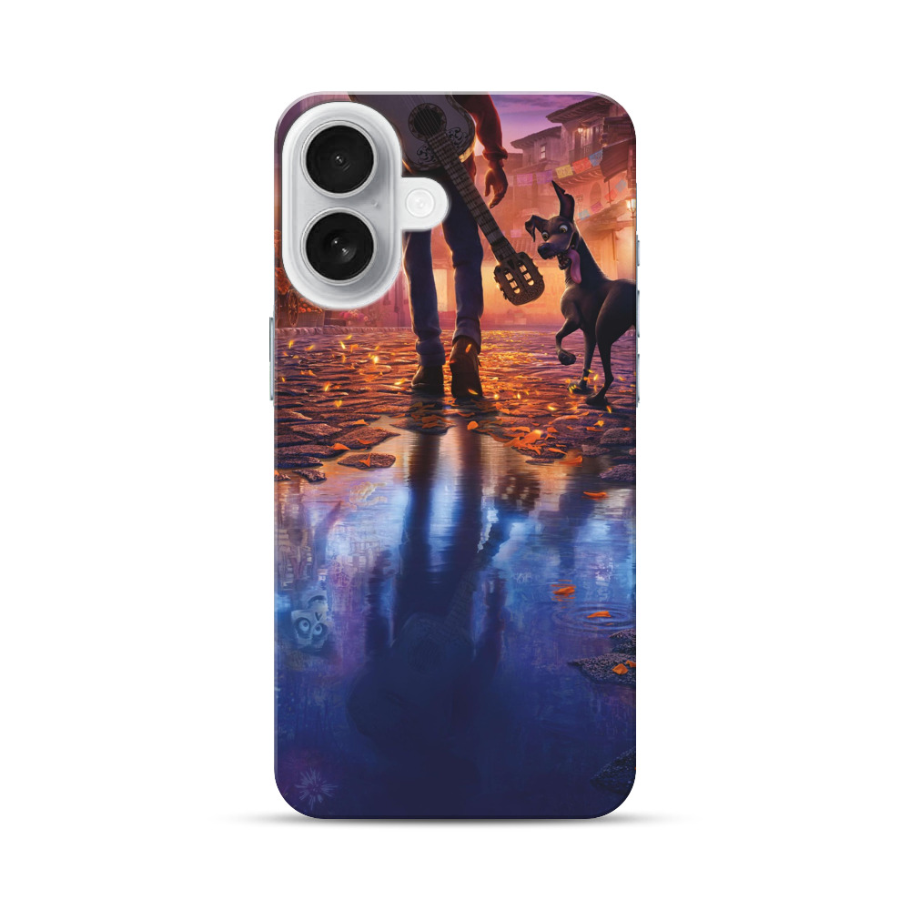 秋の夜のギター散歩 iPhone 17オリジナルハードケース