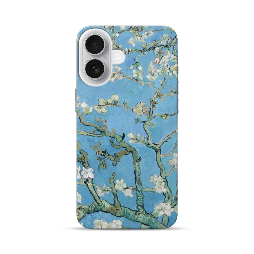 アルモンドの花と青空 iPhone 17オリジナルハードケース