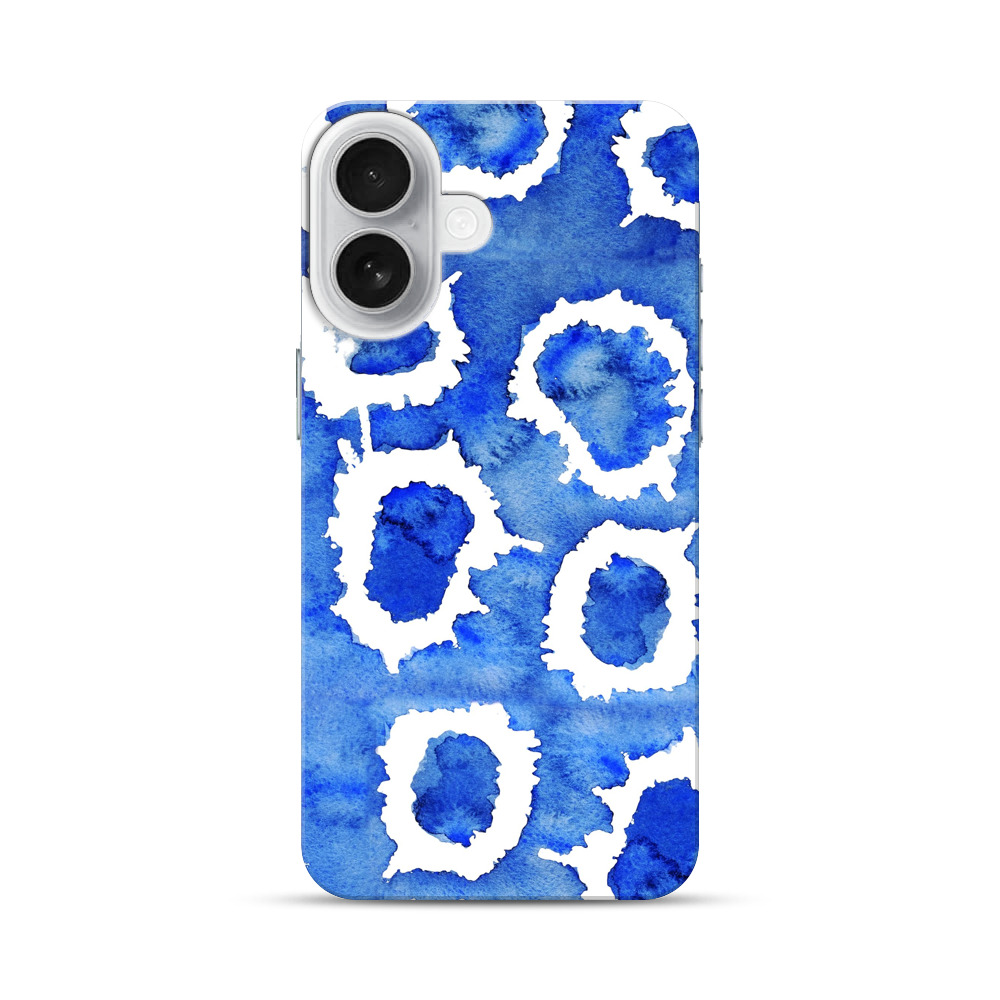 青い水彩のパターン blue-cells 青い水彩のパターン blue-cells