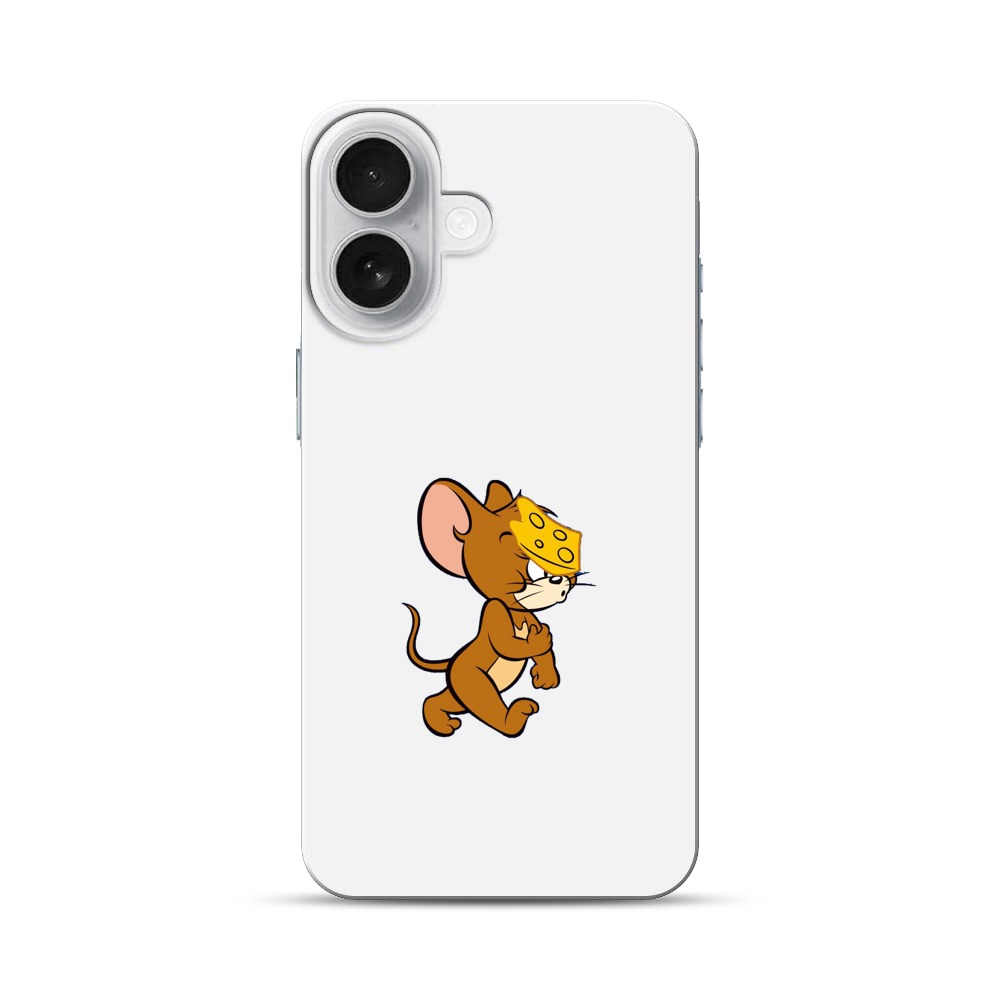 チーズかぶりネズミ iPhone 17オリジナルハードケース