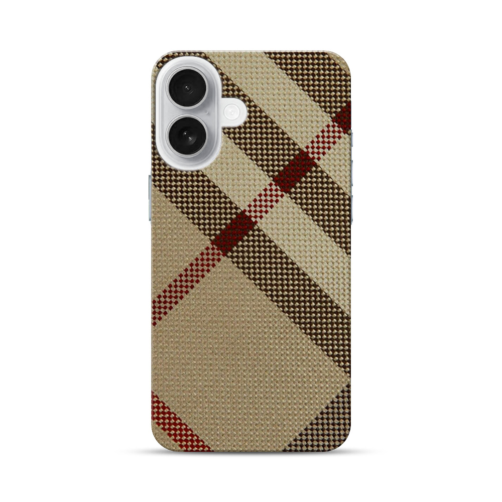 チェック柄 iPhone 17オリジナルハードケース