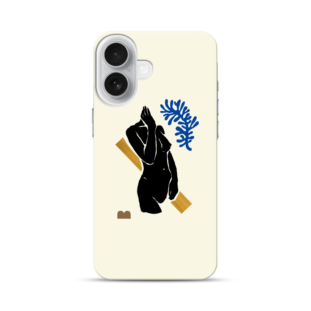 抽象的な女性の姿 iPhone 17オリジナルハードケース