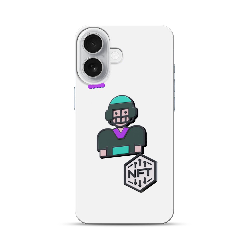 デジタルアートキャラクター iPhone 17オリジナルハードケース