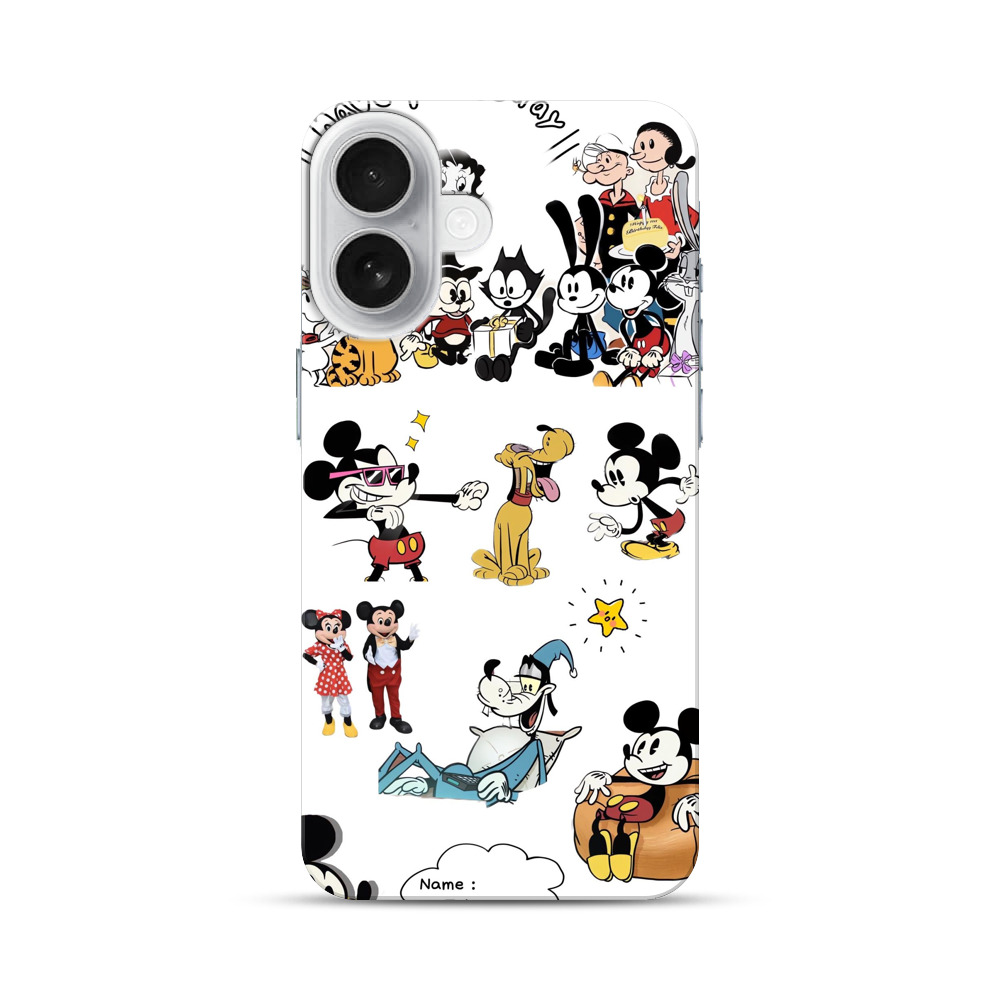 ディズニーキャラクター集合 iPhone 17オリジナルハードケース