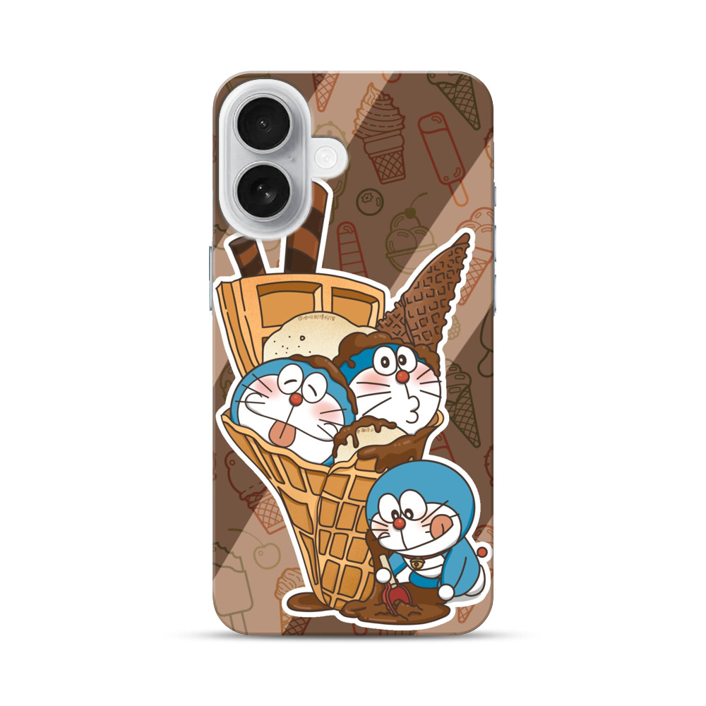 ドラえもんアイスクリーム iPhone 17オリジナルハードケース