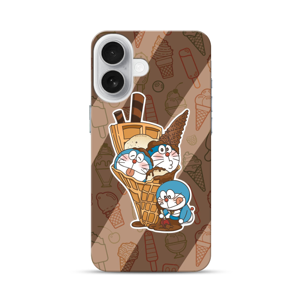 ドラえもんアイスクリーム iPhone 17オリジナルハードケース