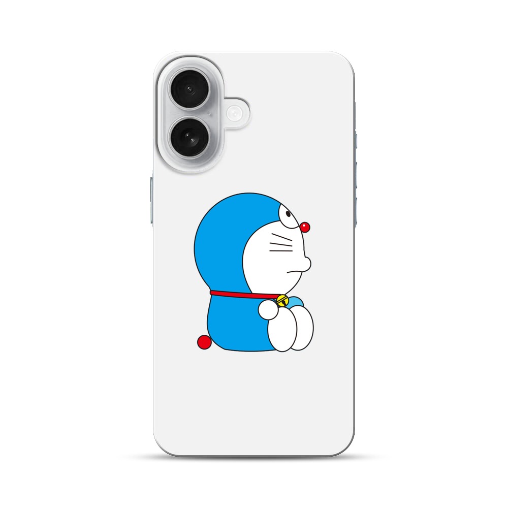 座るドラえもん iPhone 17オリジナルハードケース