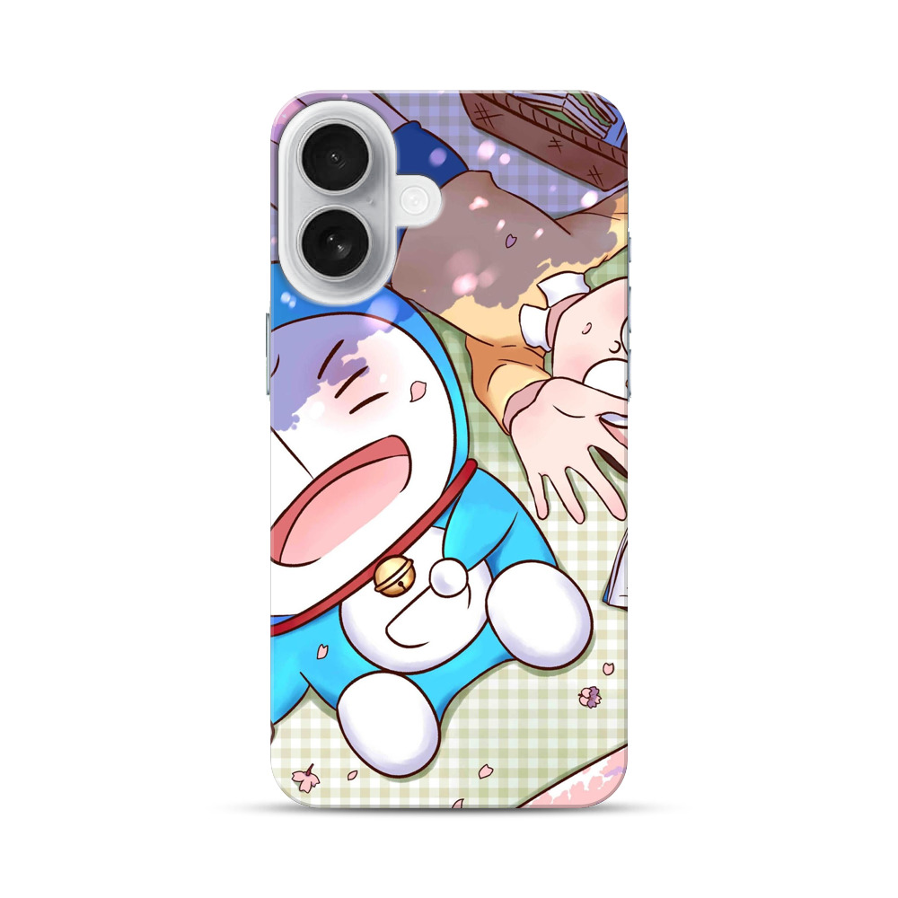 ドラえもんとのび太 iPhone 17オリジナルハードケース