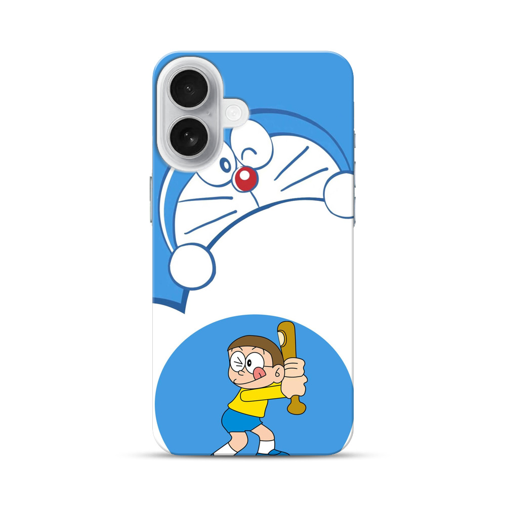 ドラえもんとのび太 iPhone 17オリジナルハードケース