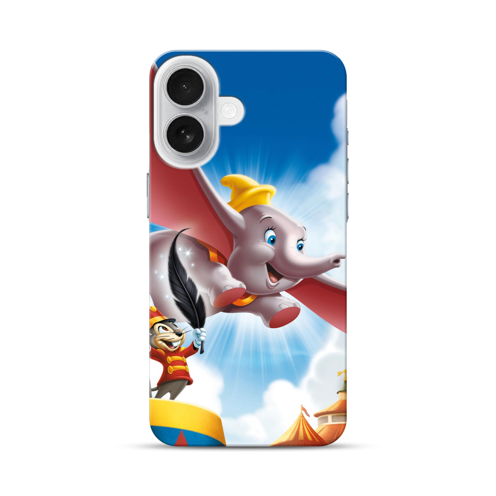 空飛ぶダンボ iPhone 17オリジナルハードケース