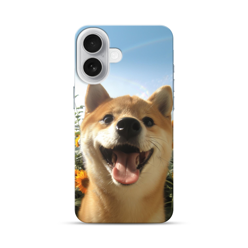 笑顔の柴犬 iPhone 17オリジナルハードケース