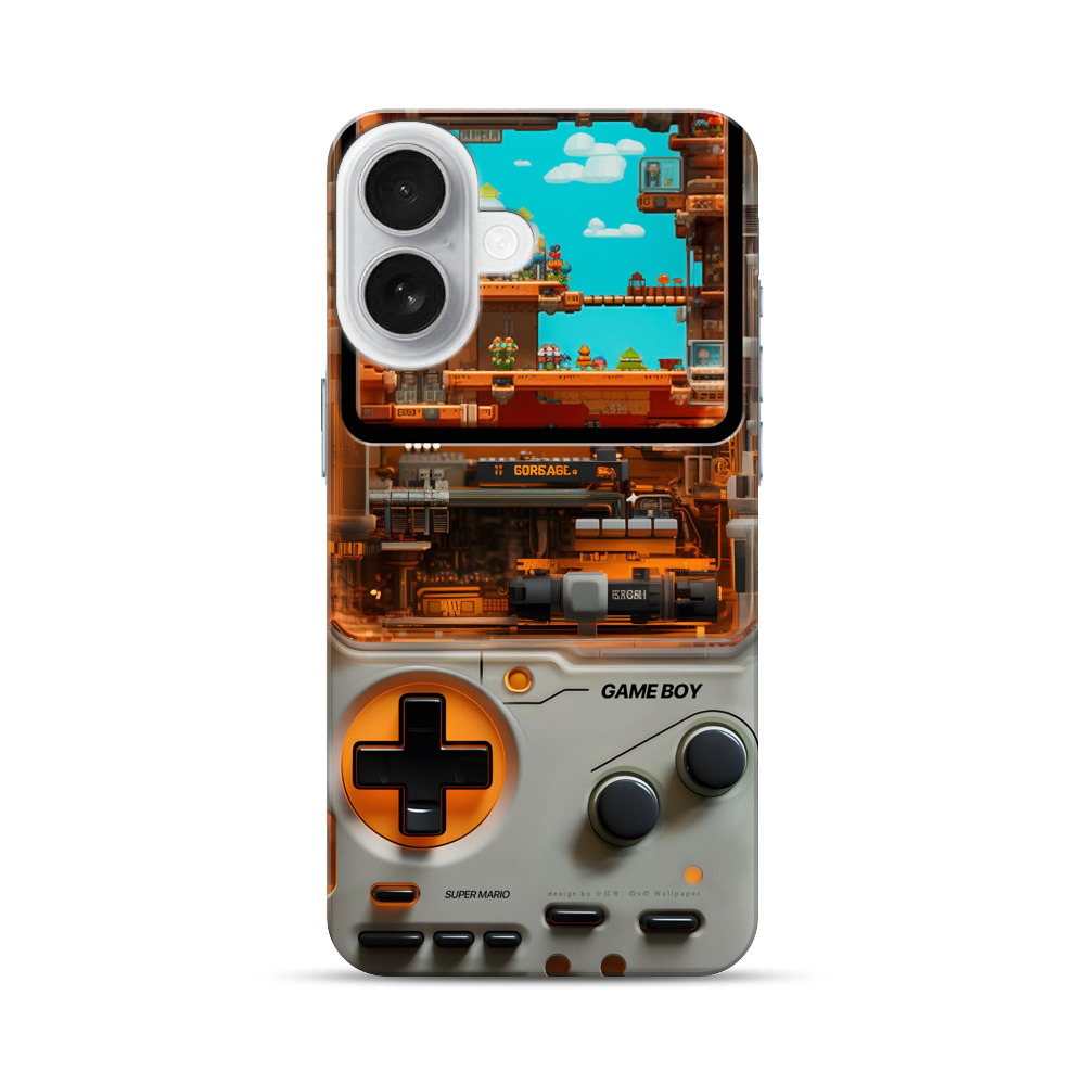 透明ゲームボーイ内部 iPhone 17オリジナルハードケース