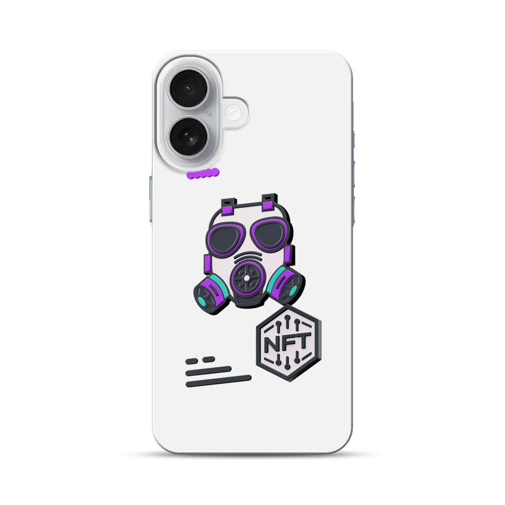 ガスマスクデザイン iPhone 17オリジナルハードケース