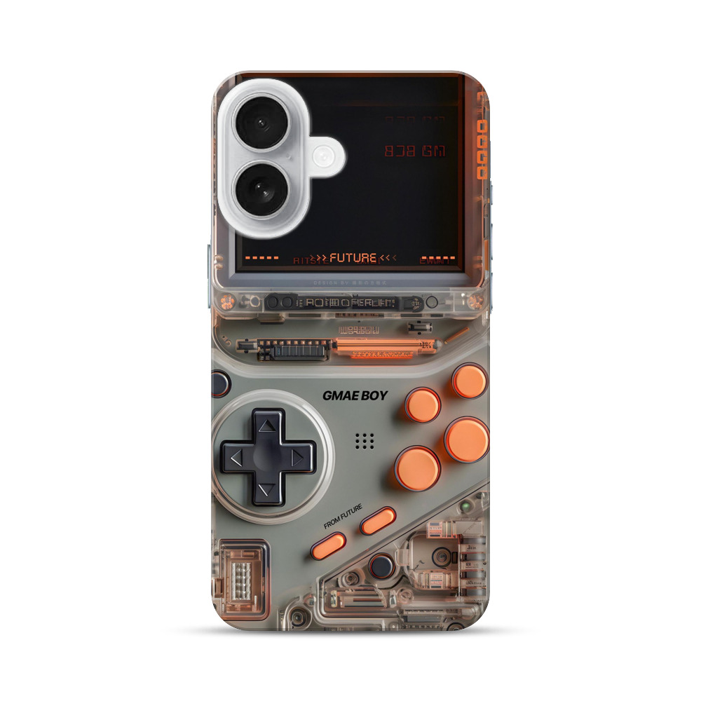 クリアゲーム機未来表示 iPhone 17オリジナルハードケース