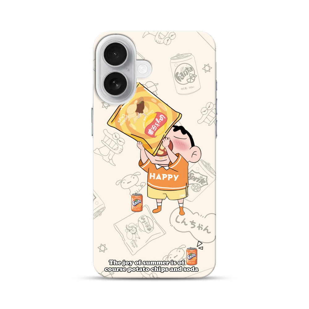HAPPYポテトチップス iPhone 17オリジナルハードケース