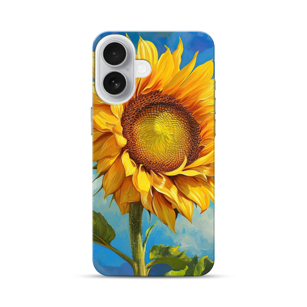 青空とひまわり iPhone 17オリジナルハードケース