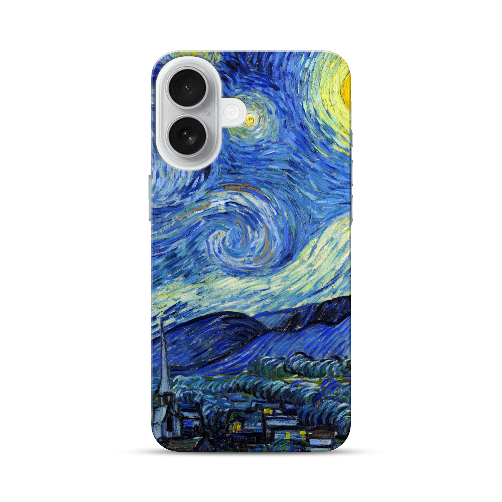 星月夜の夜空 iPhone 17オリジナルハードケース
