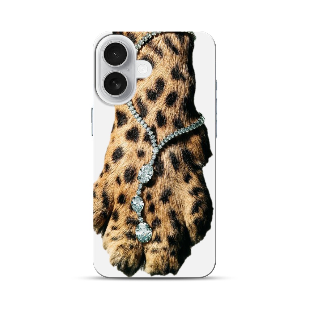 ヒョウの足と宝石のブレスレット leopard-diamond ヒョウの足と宝石のブレスレット leopard-diamond