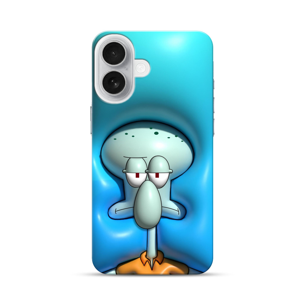 イカのキャラクター iPhone 17オリジナルハードケース