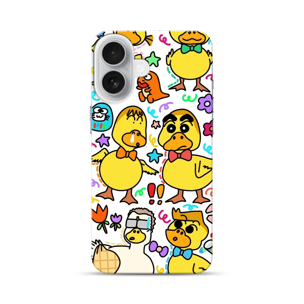 個性的カモキャラ iPhone 17オリジナルハードケース