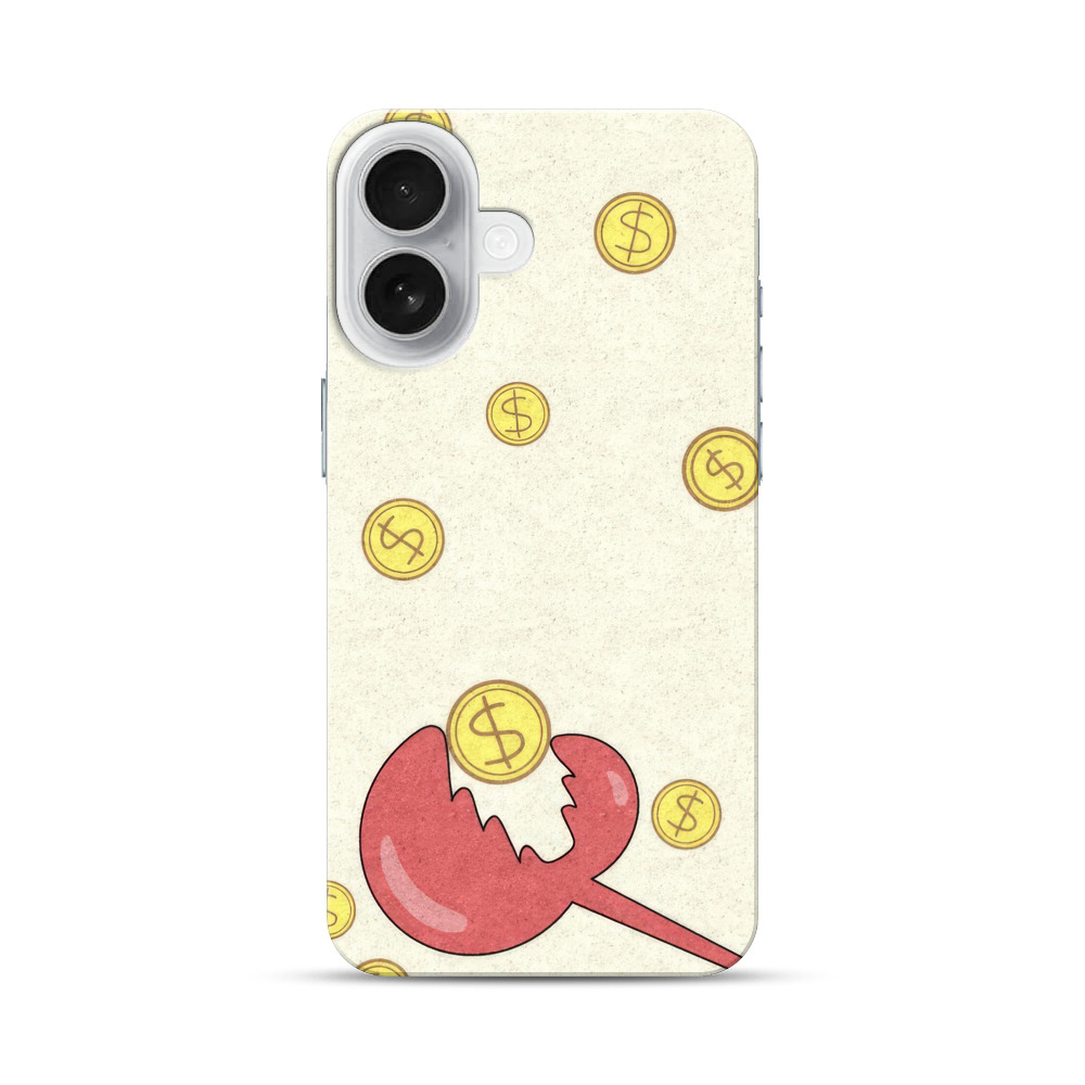 カニとドルコイン iPhone 17オリジナルハードケース