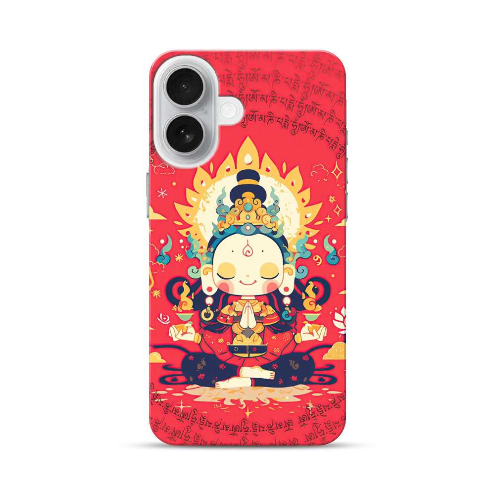 かわいい観音菩薩 iPhone 17オリジナルハードケース