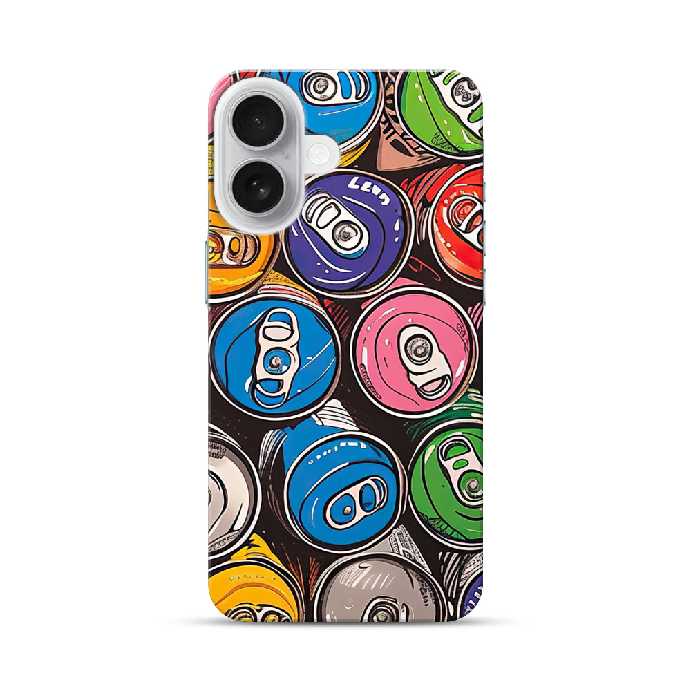 カラフル飲料缶 iPhone 17オリジナルハードケース
