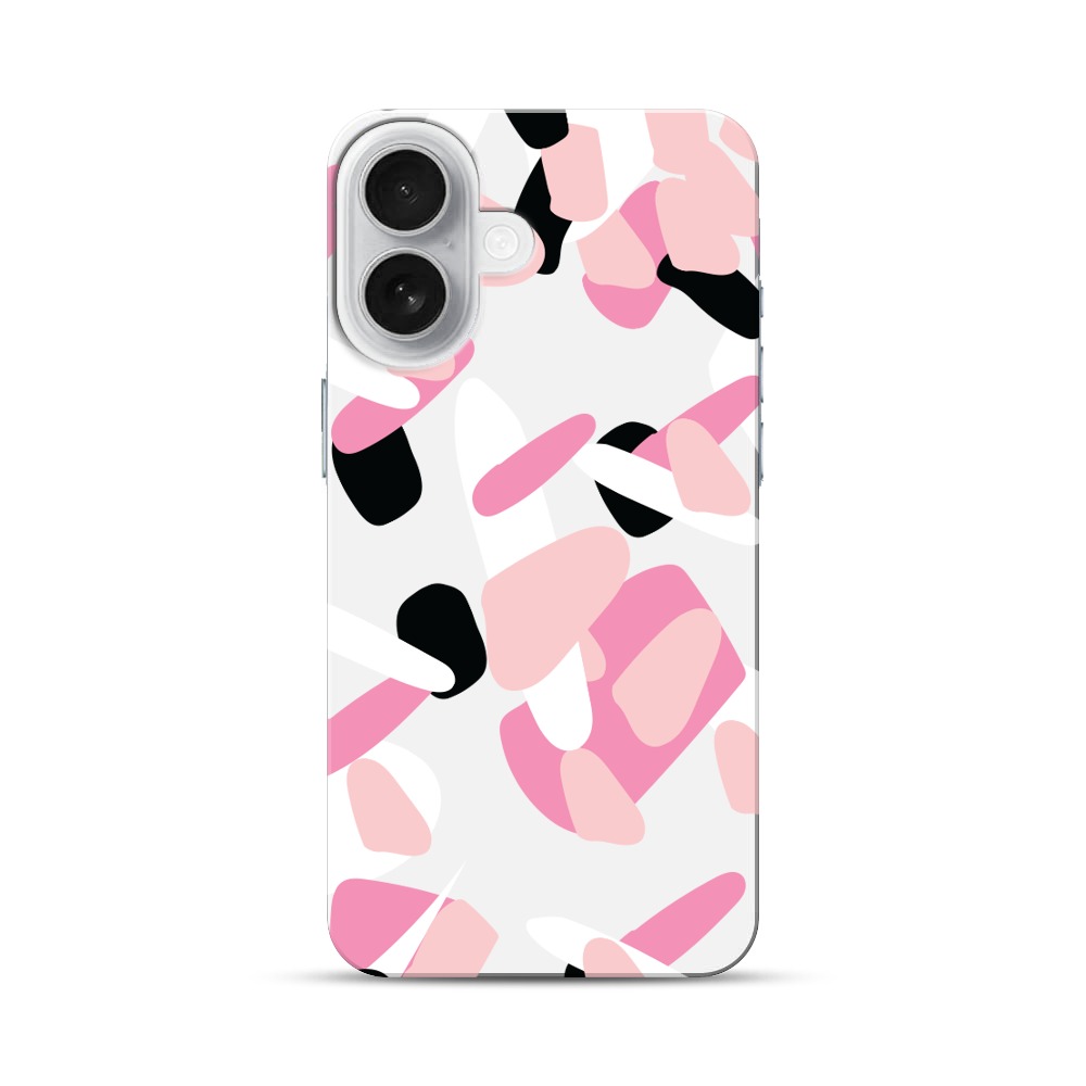 カラフルな抽象模様 iPhone 17オリジナルハードケース