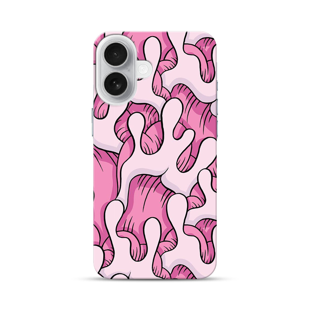 カラフルな模様 iPhone 17オリジナルハードケース