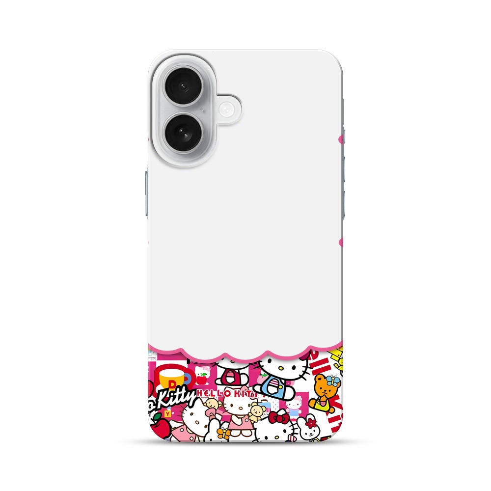 カラフルポップフレーム iPhone 17オリジナルハードケース