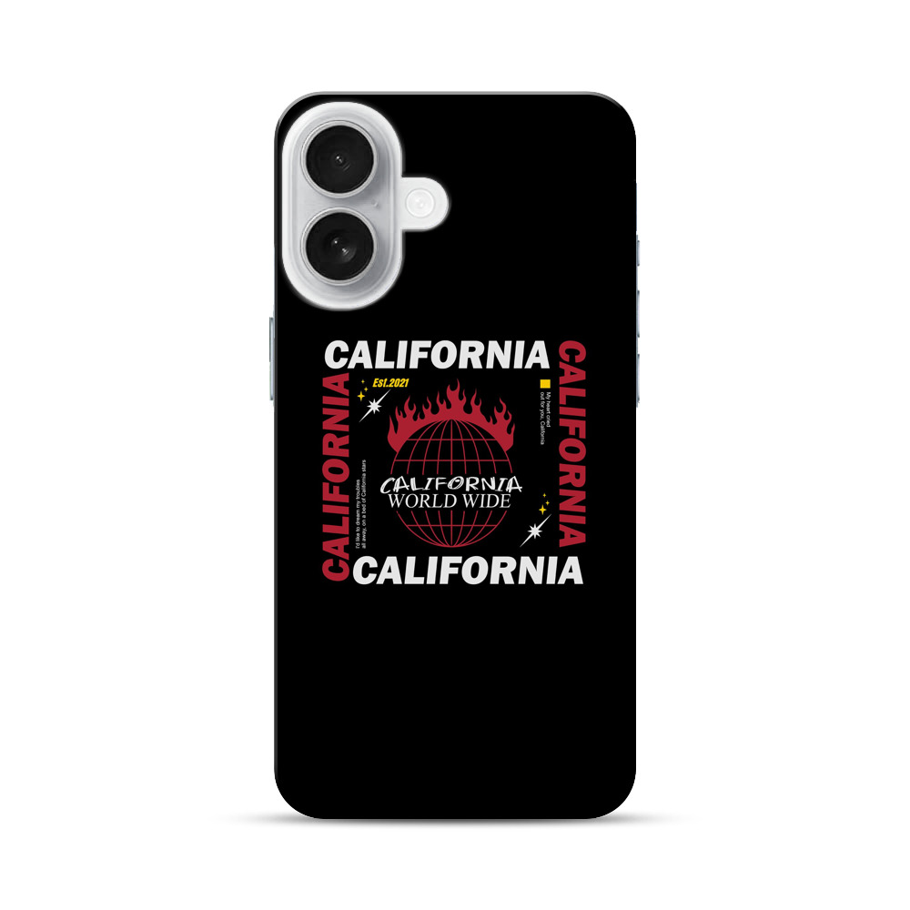 カリフォルニアのデザイン iPhone 17オリジナルハードケース