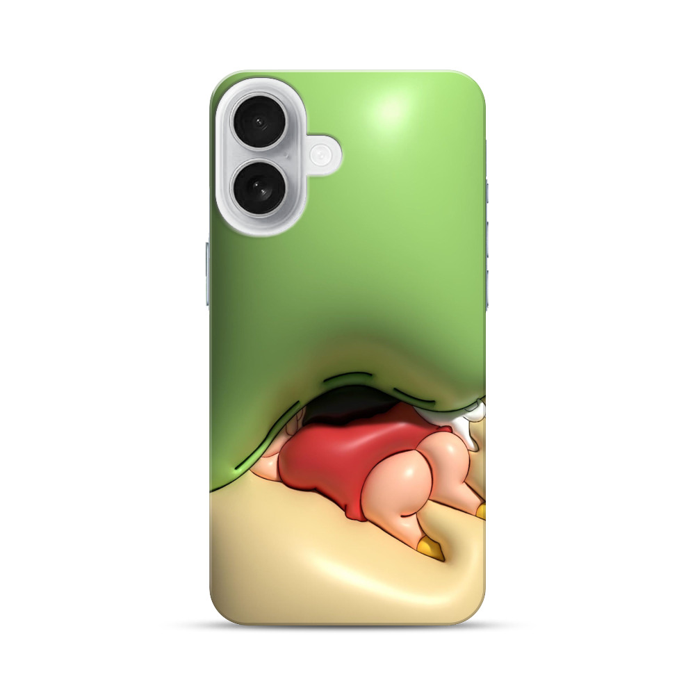 かわいい赤ちゃんカエル iPhone 17オリジナルハードケース