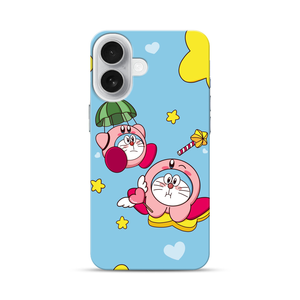 かわいい空飛ぶキャラ iPhone 17オリジナルハードケース